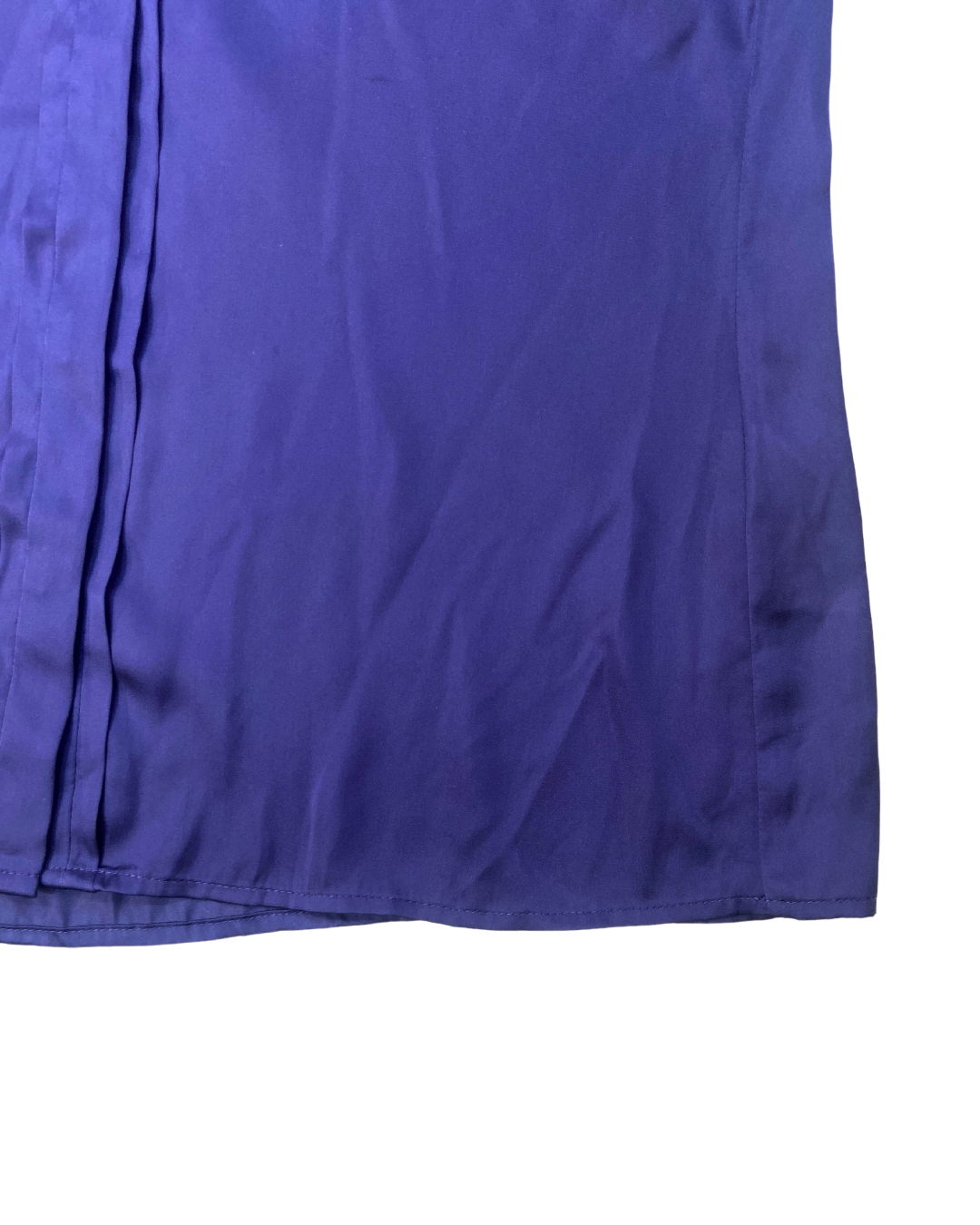 Reiss Satin Blue Shirt
