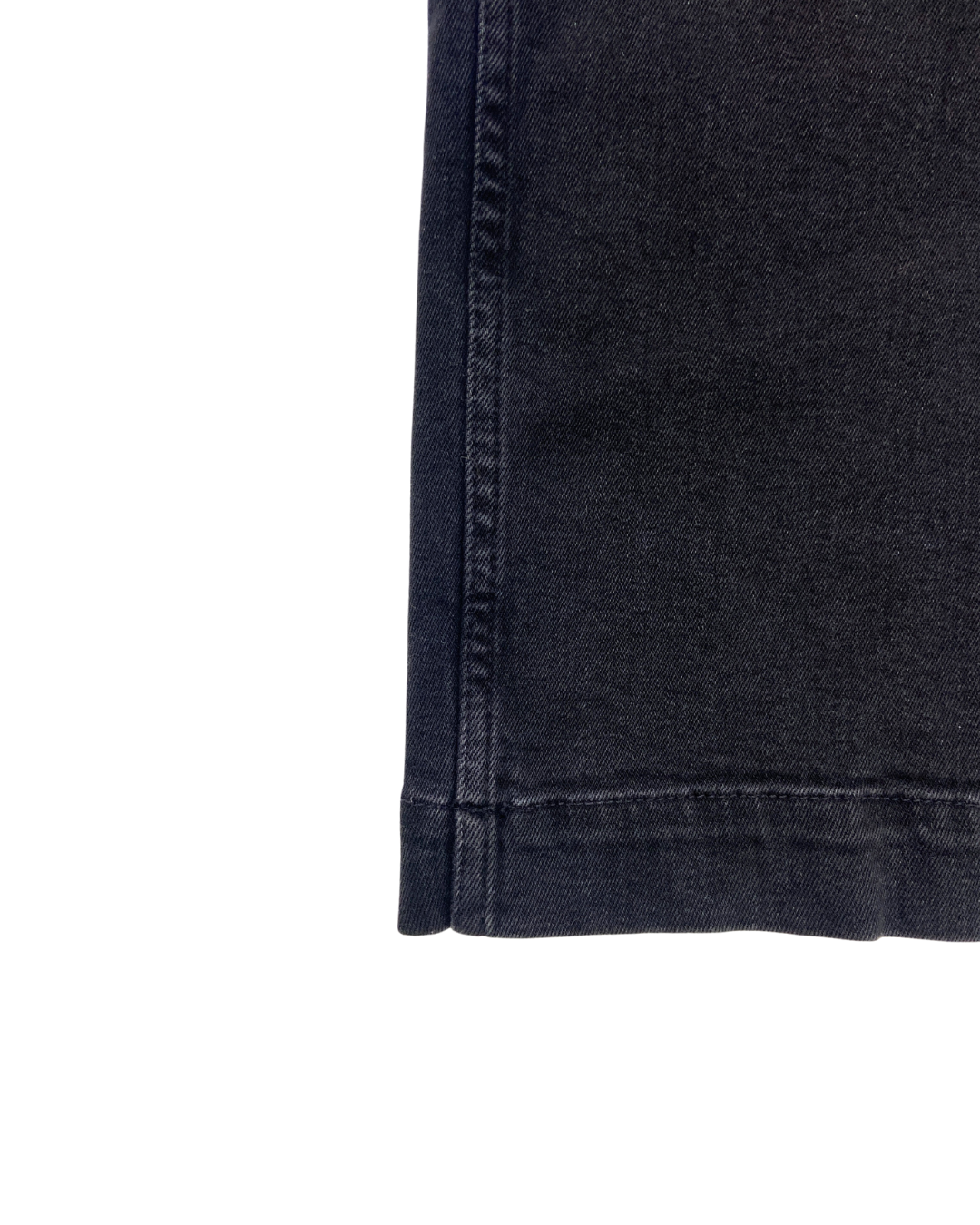 Fat Face Washed Black Cropped Jeans
