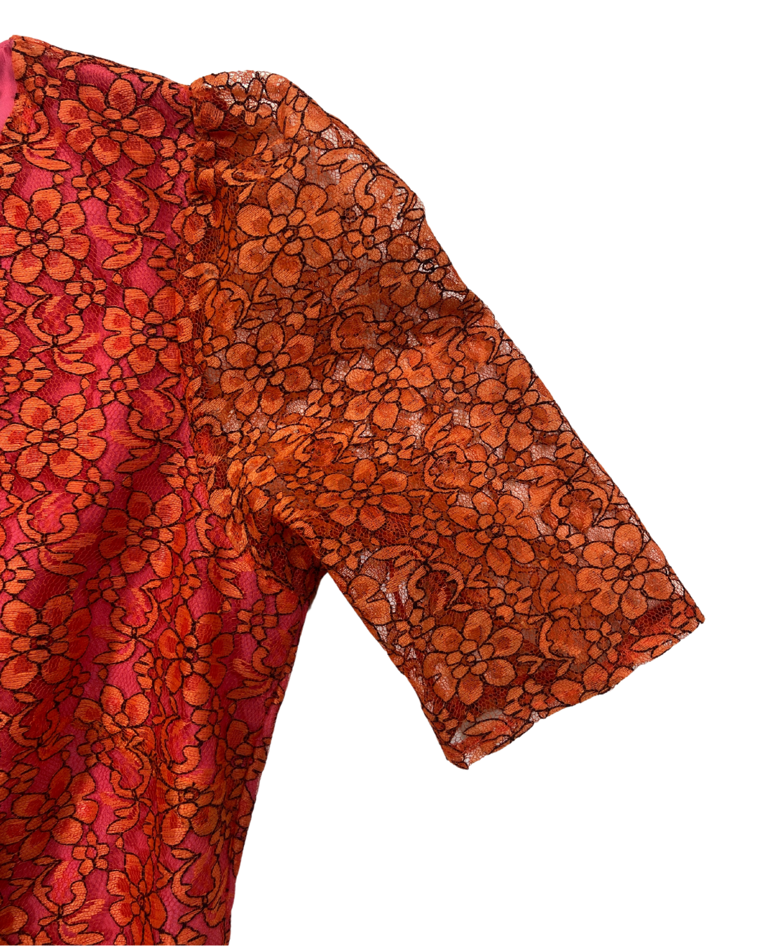 ASOS Orange Floral Mini Dress
