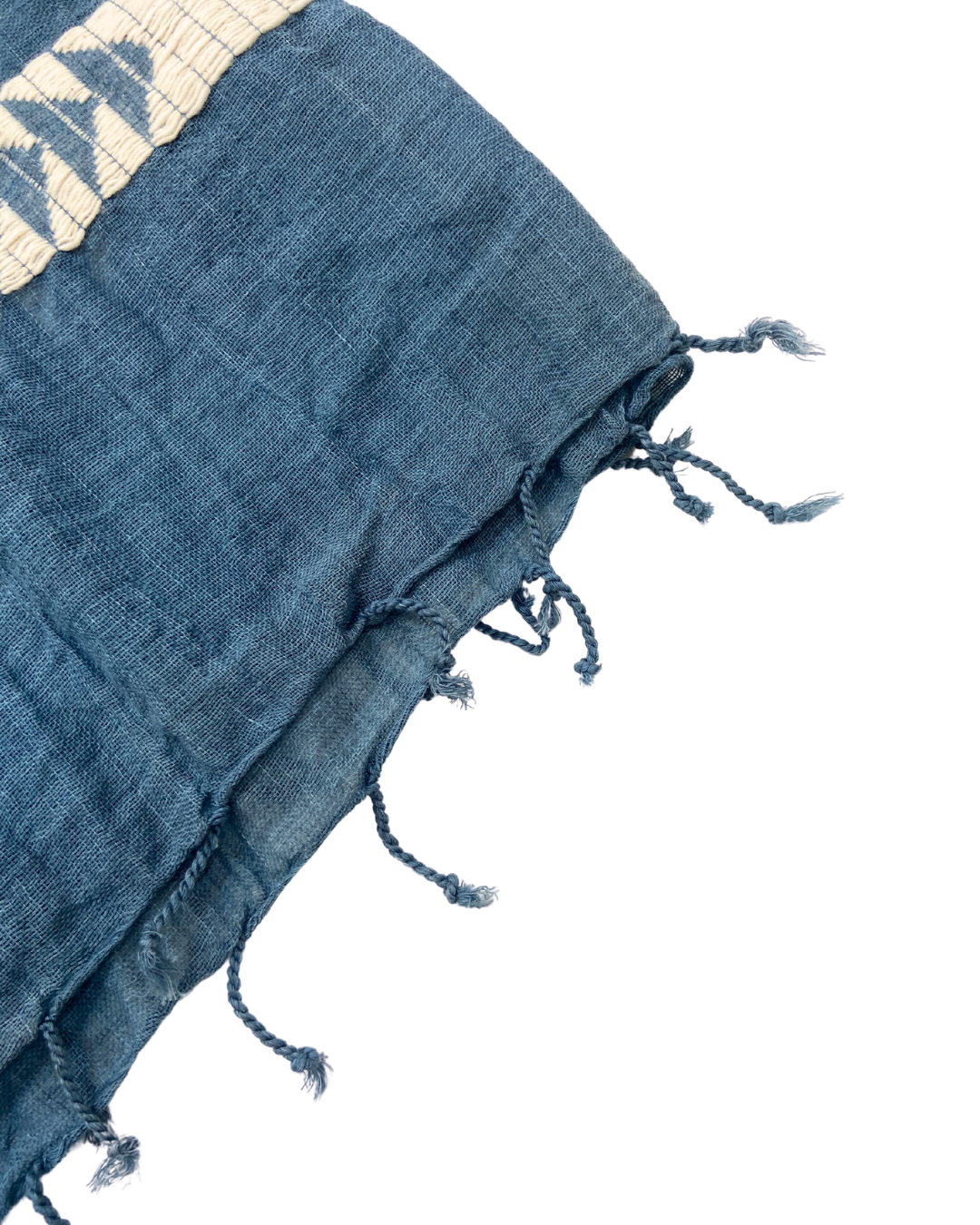 Blue Boho Scarf