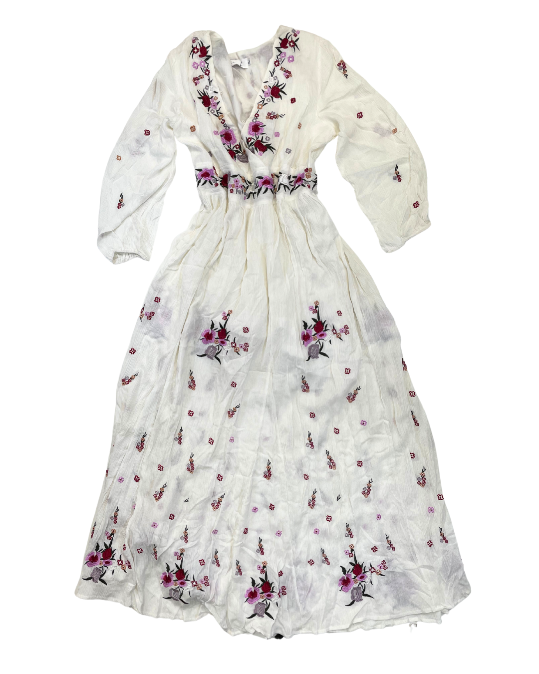 Chicwish White Boho Dress