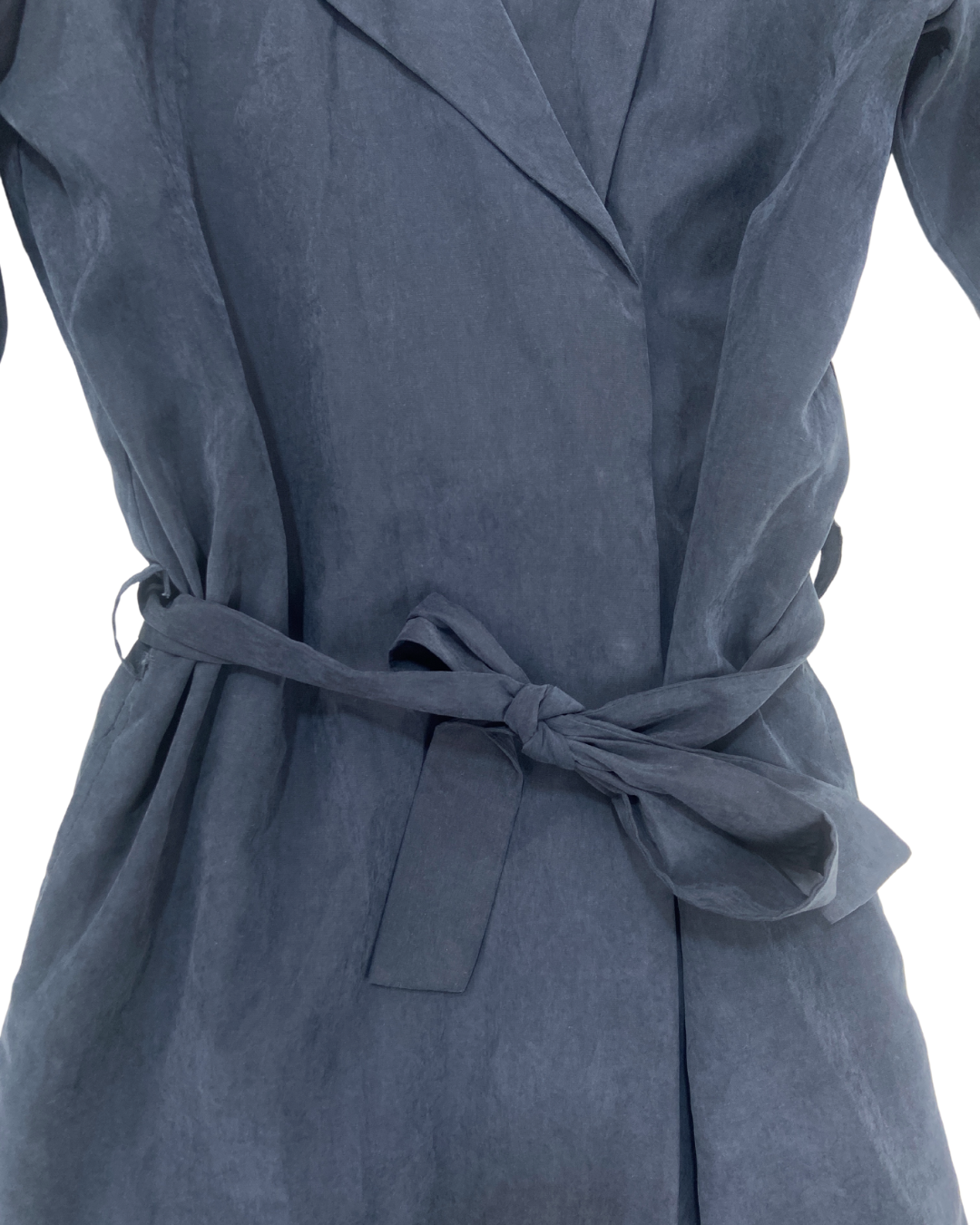 second hand Noisy May Noisy May Navy Trench Coat 13 OWNI