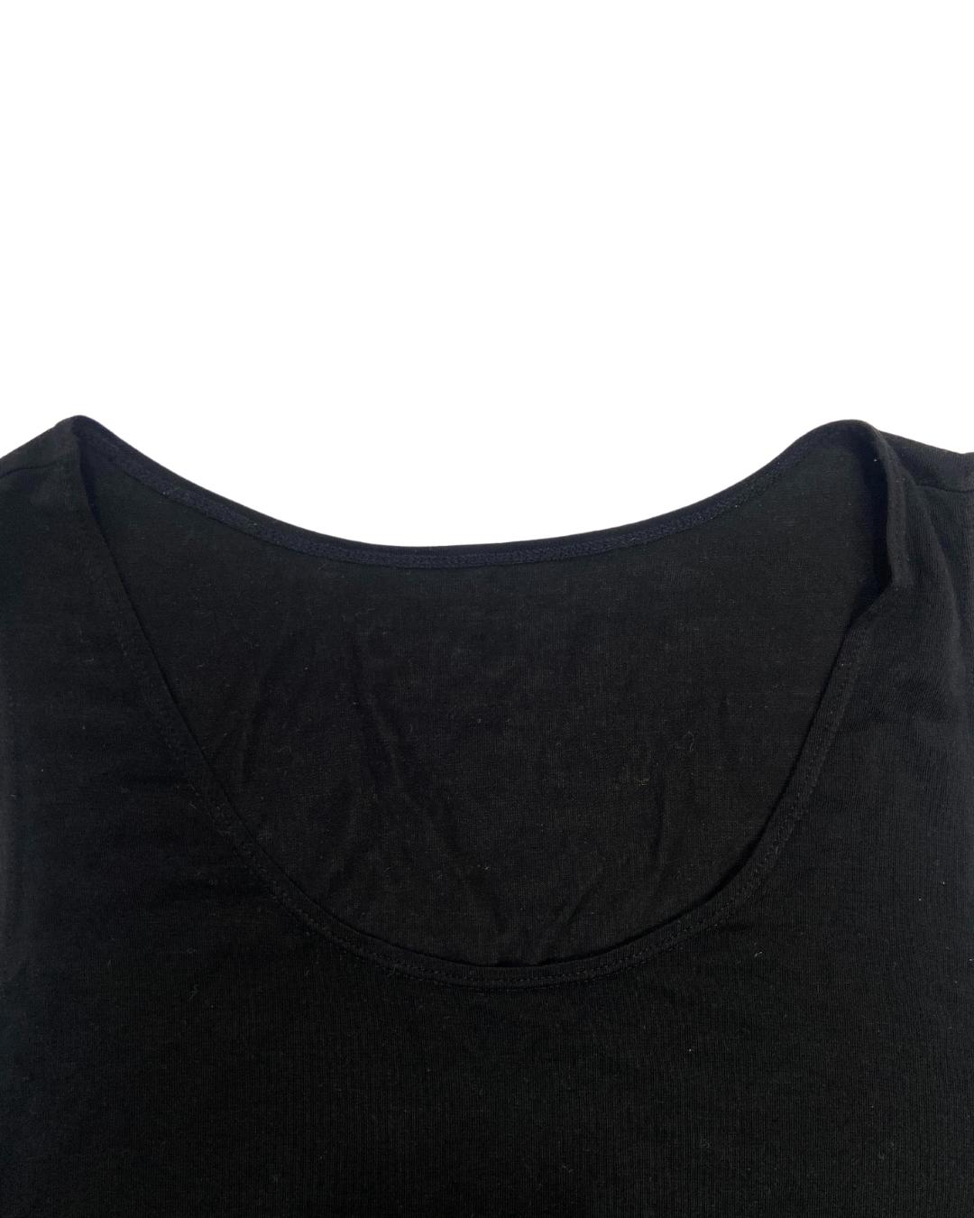 Black Vest Top