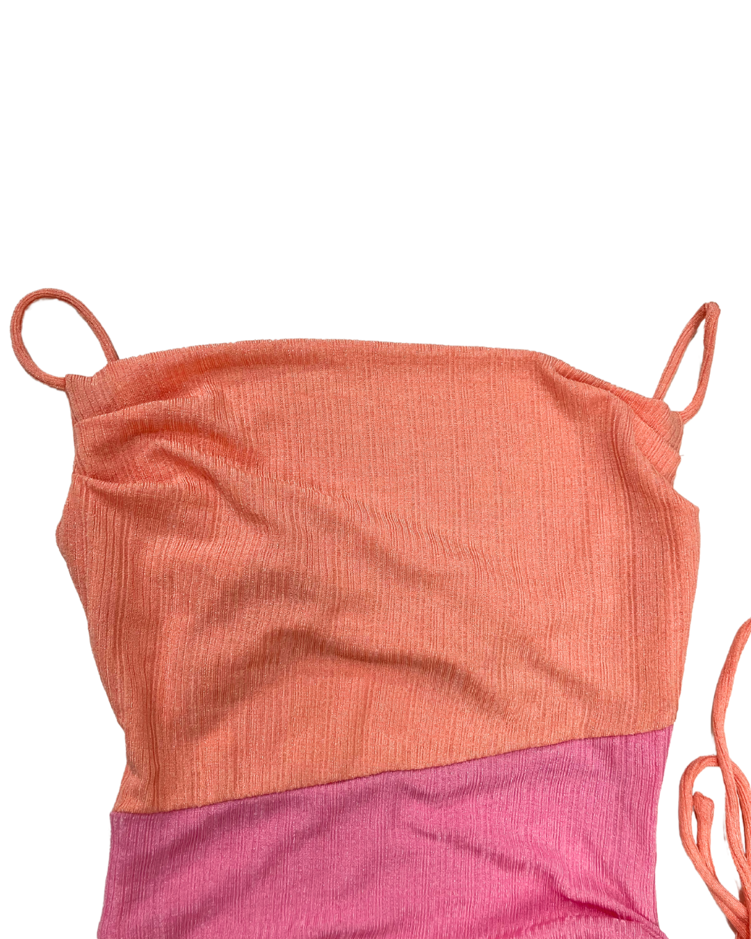Elsie & Fred Orange and Pink Mini Dress