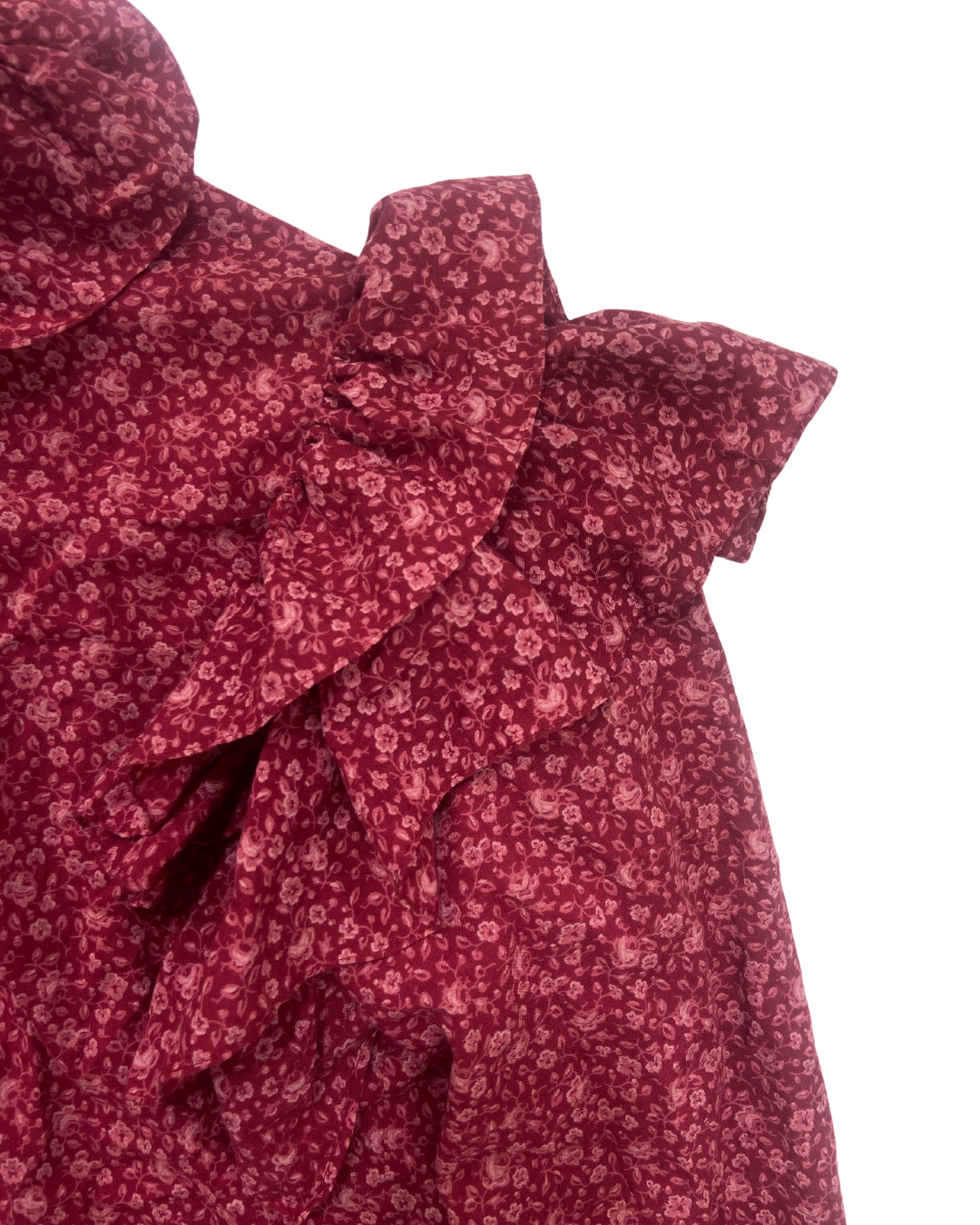 second hand Unknown Unknown Red Flower Shirt 6 OWNI