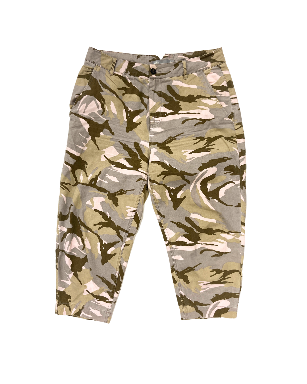 ASOS Camouflage Cropped Cargo Trousers