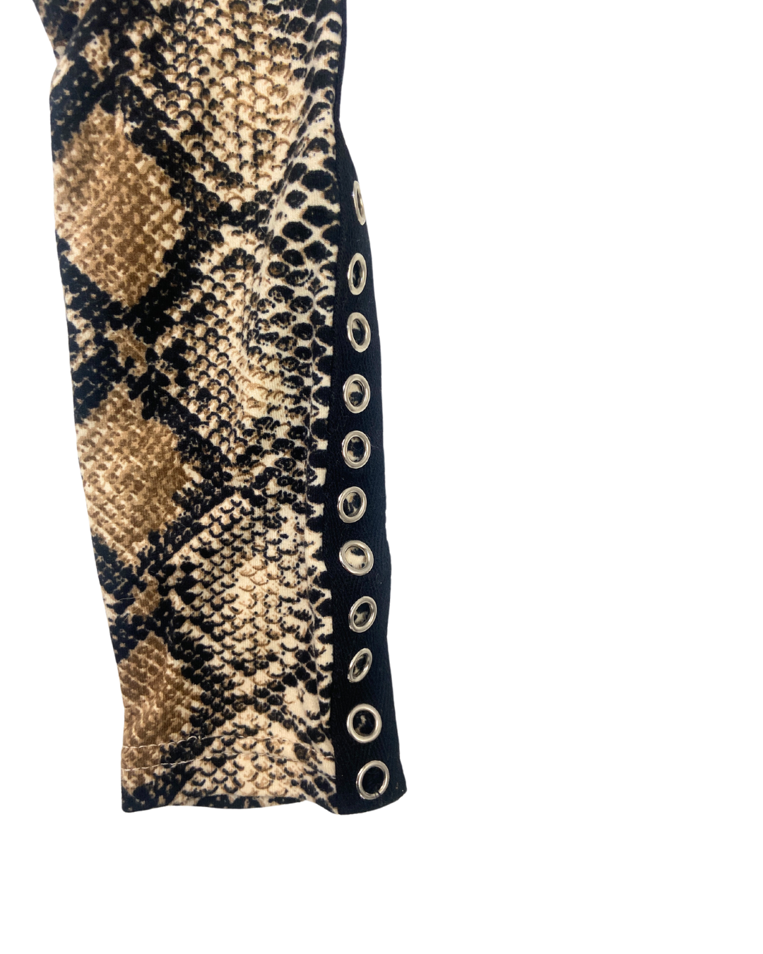 second hand I.AM.GIA I.AM.GIA One Shoulder Snakeskin Crop Top 20 OWNI
