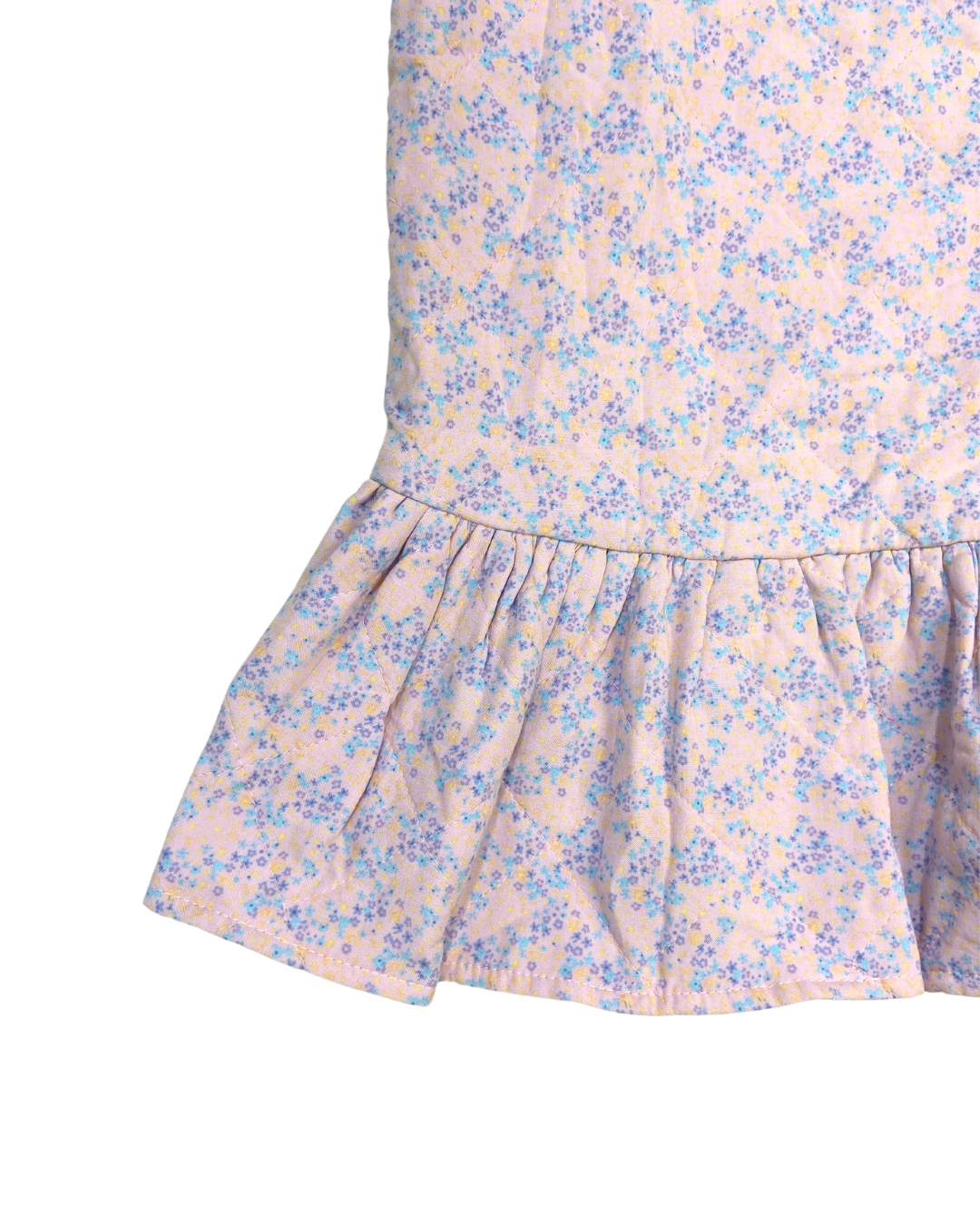 Jacquelin De Yong Floral Quilted Dress