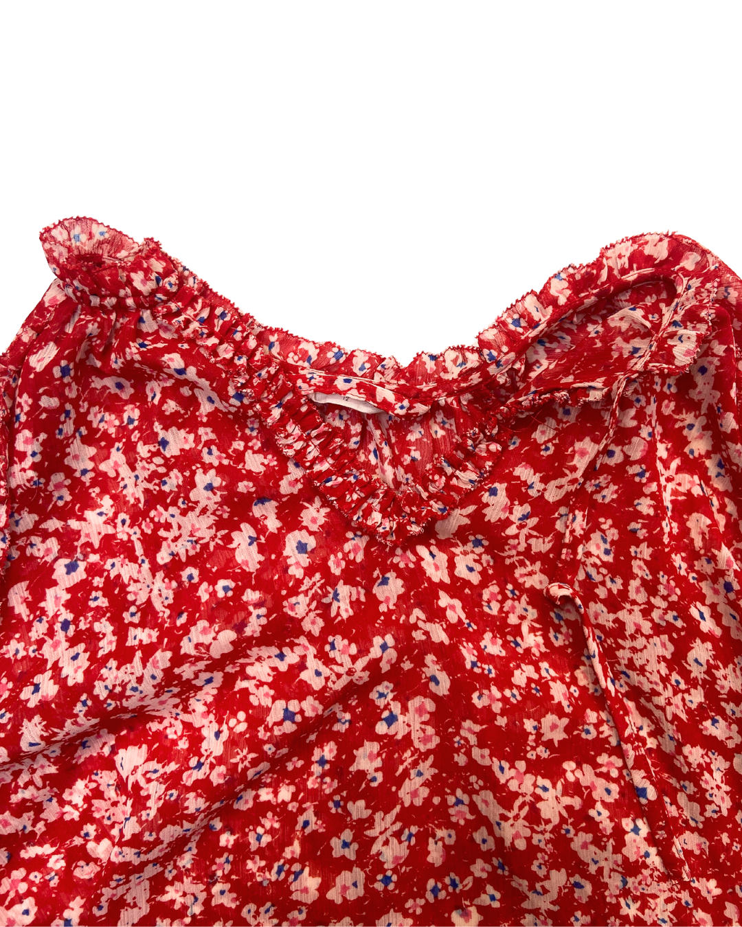 Hush Red Floral Maxi Dress