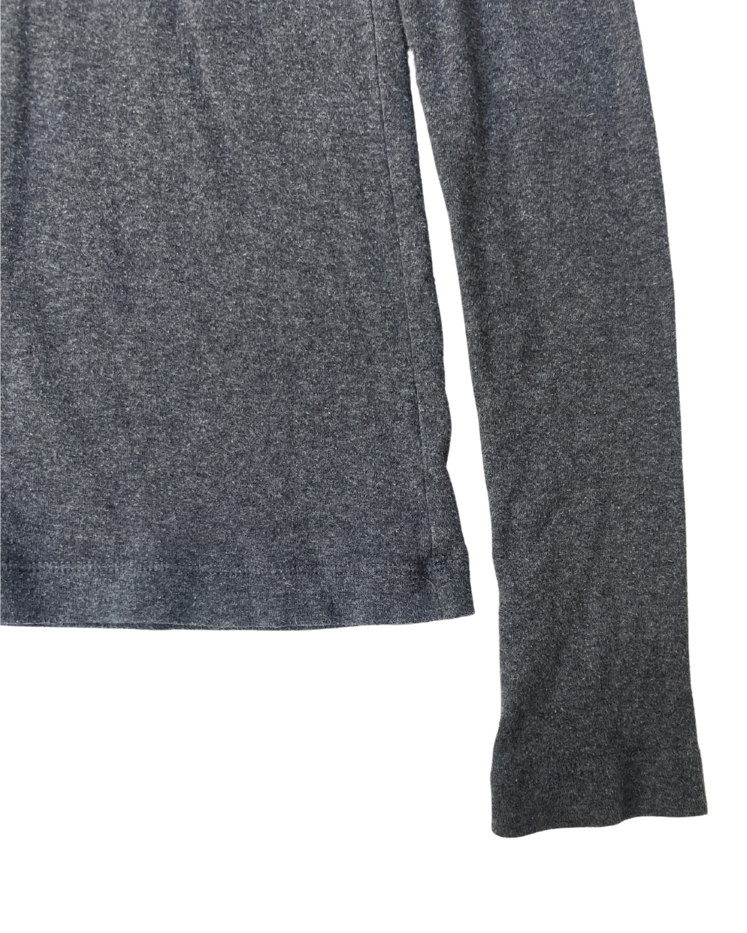 Grey High Neck Long Sleeve