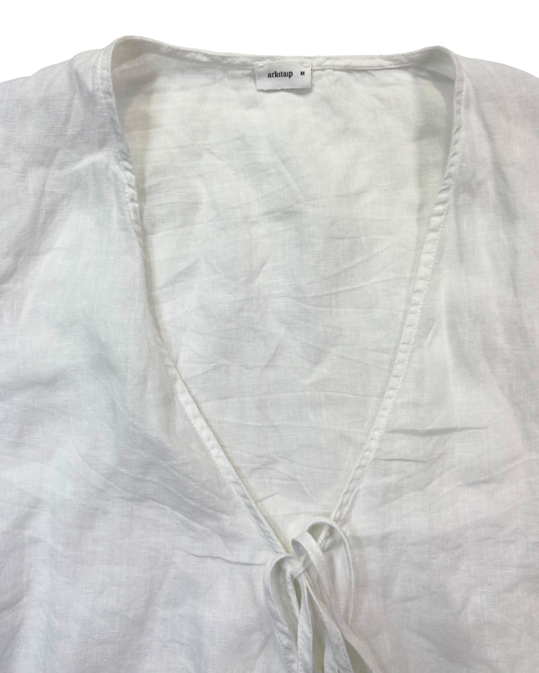 Arkitaip Tie Front Blouse