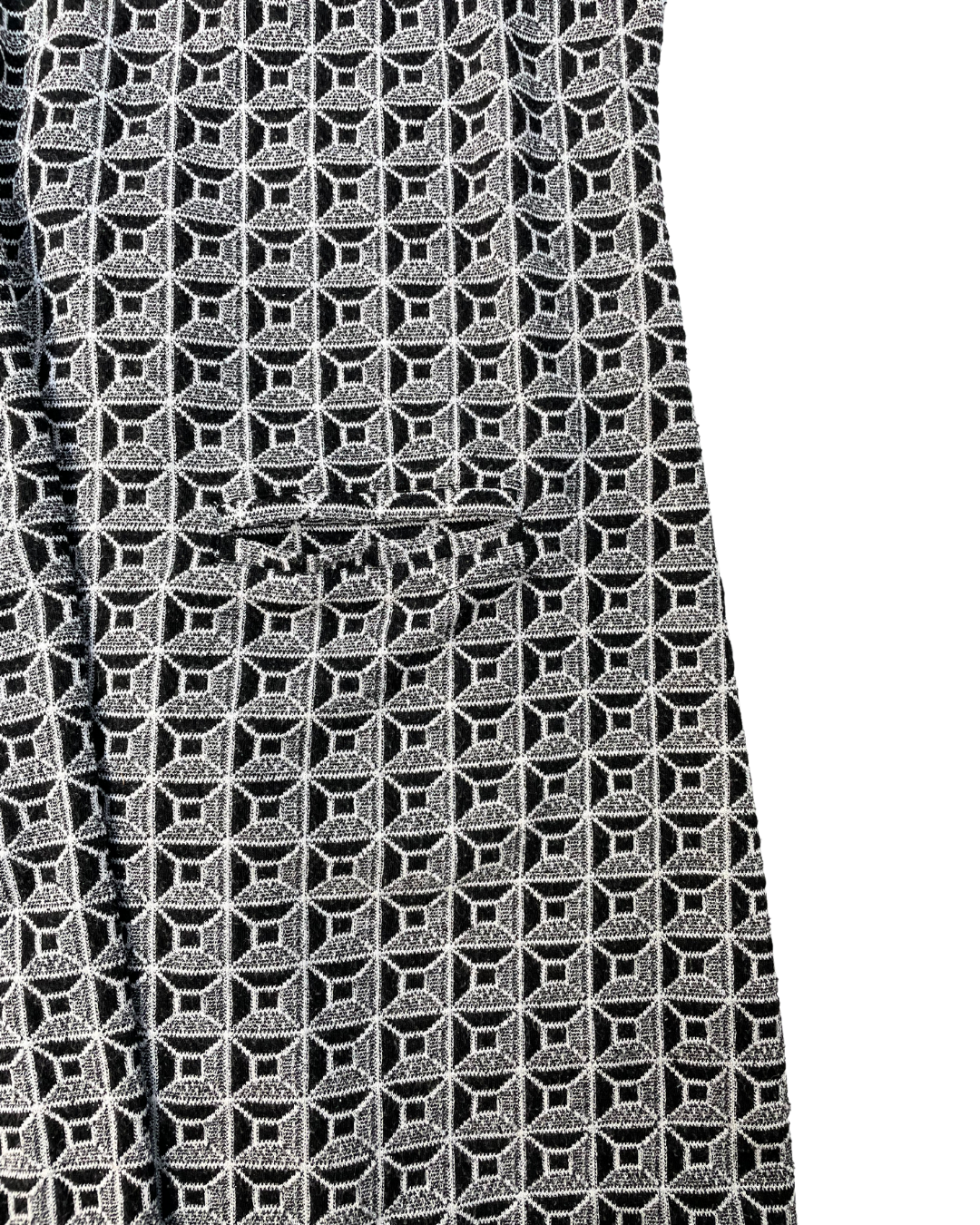 Dunnes Black Geometric Print Dress