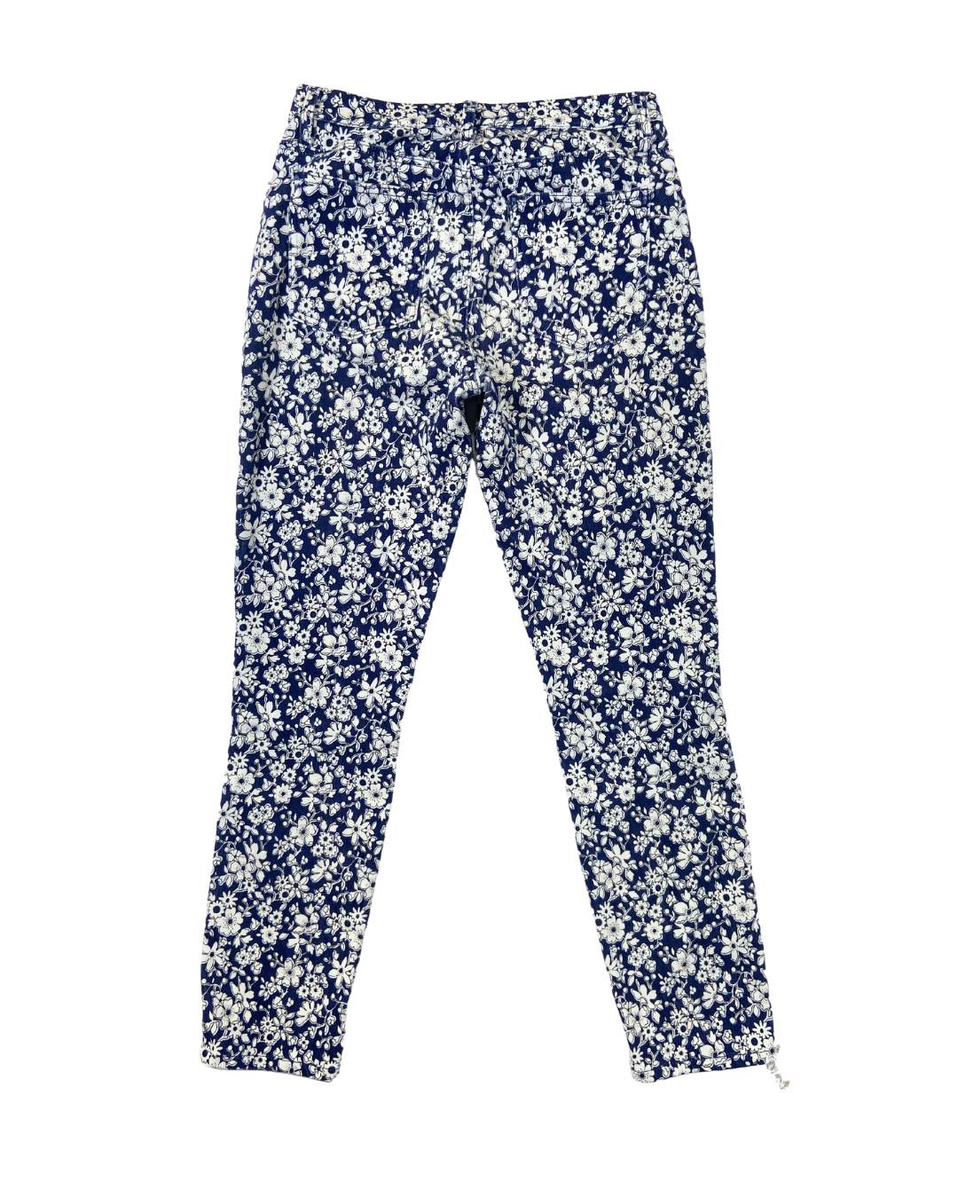 Uniqlo Floral Navy Trousers