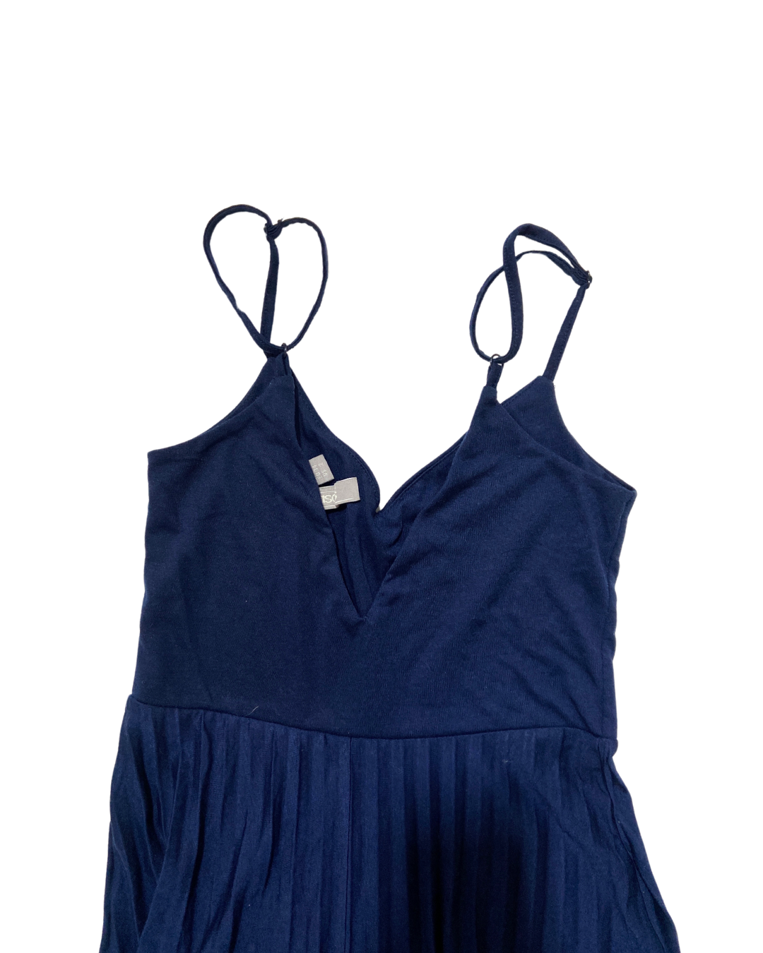 ASOS Blue Pleated Dress