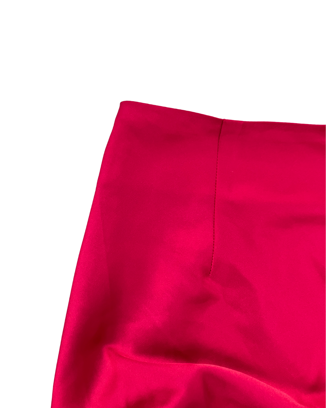 Tiger Mist Pink Drawstring Mini Skirt