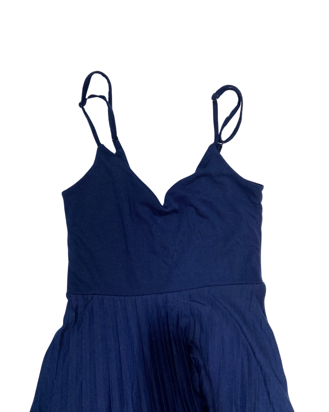 ASOS Blue Pleated Dress