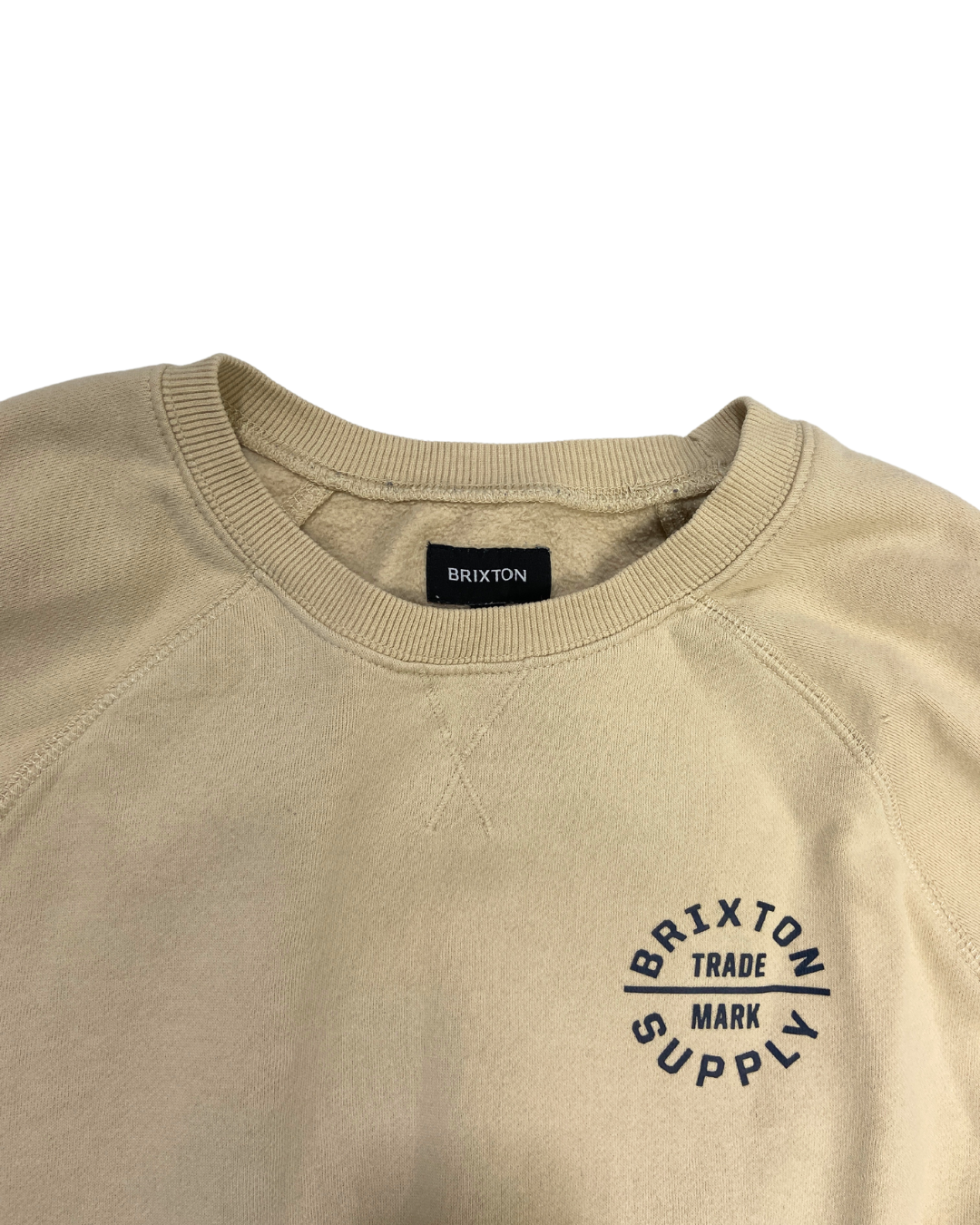 Brixton Beige Sweatshirt
