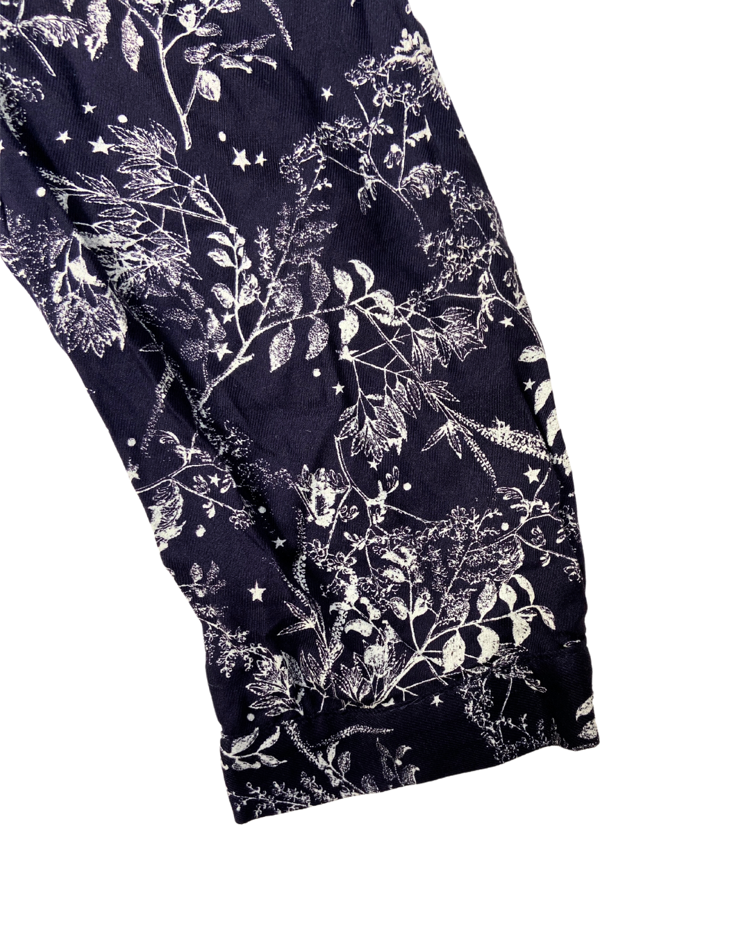 Next Navy Floral Shirt Dress