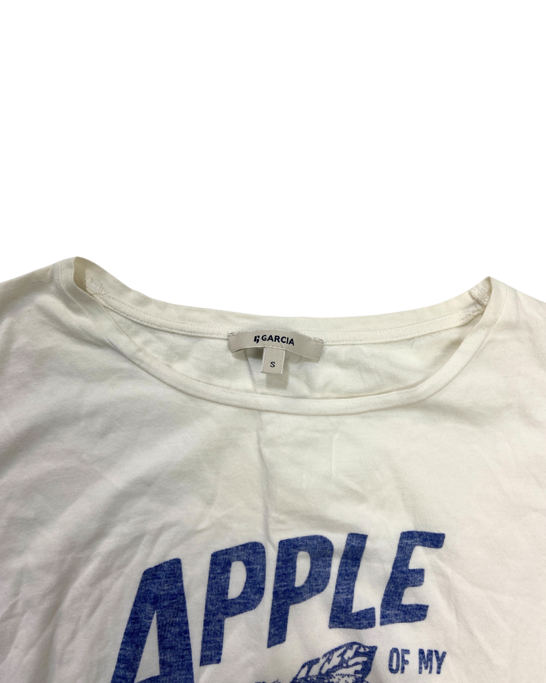 Garcia White Graphic T-shirt