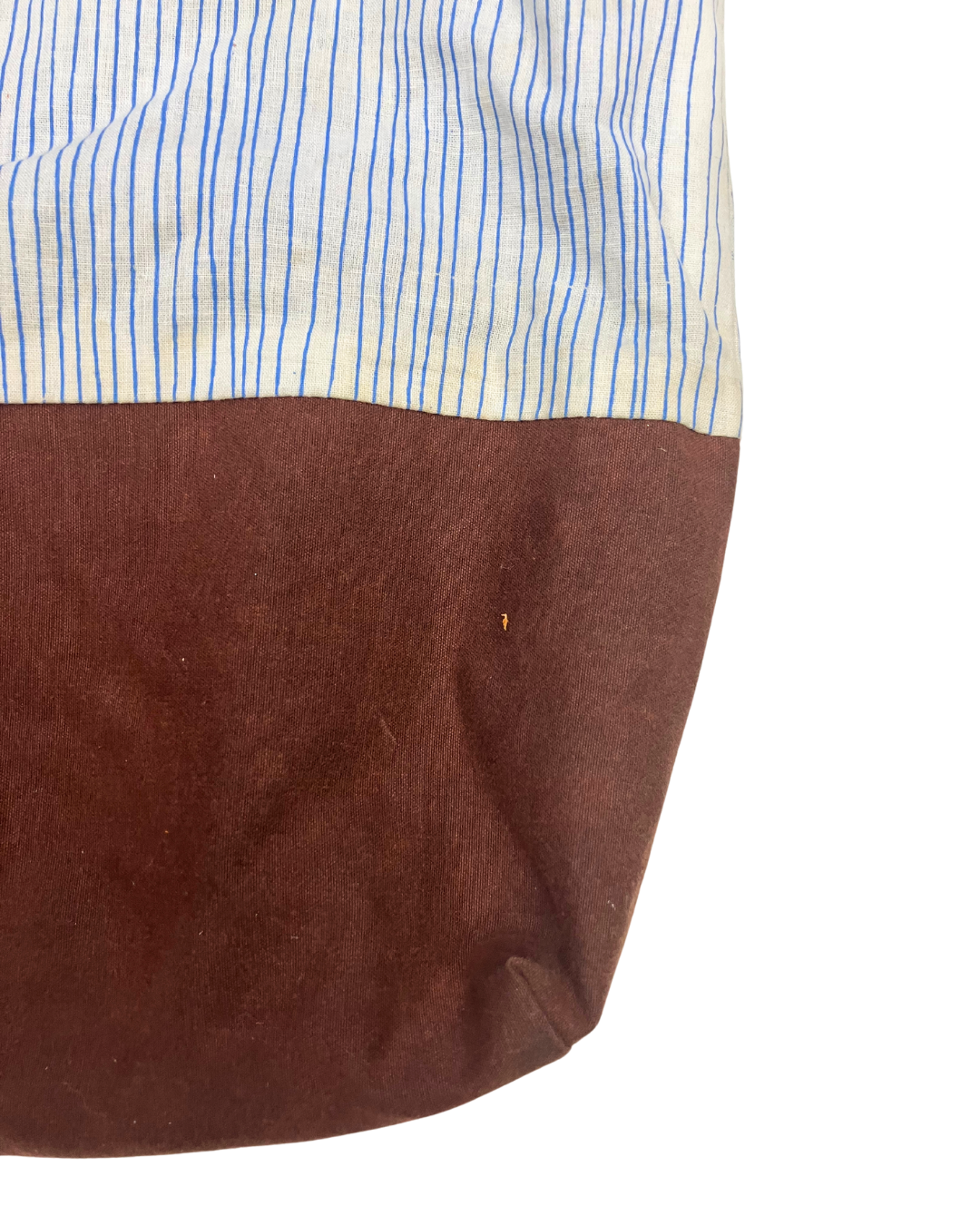 Mixed Fabric Tote Bag