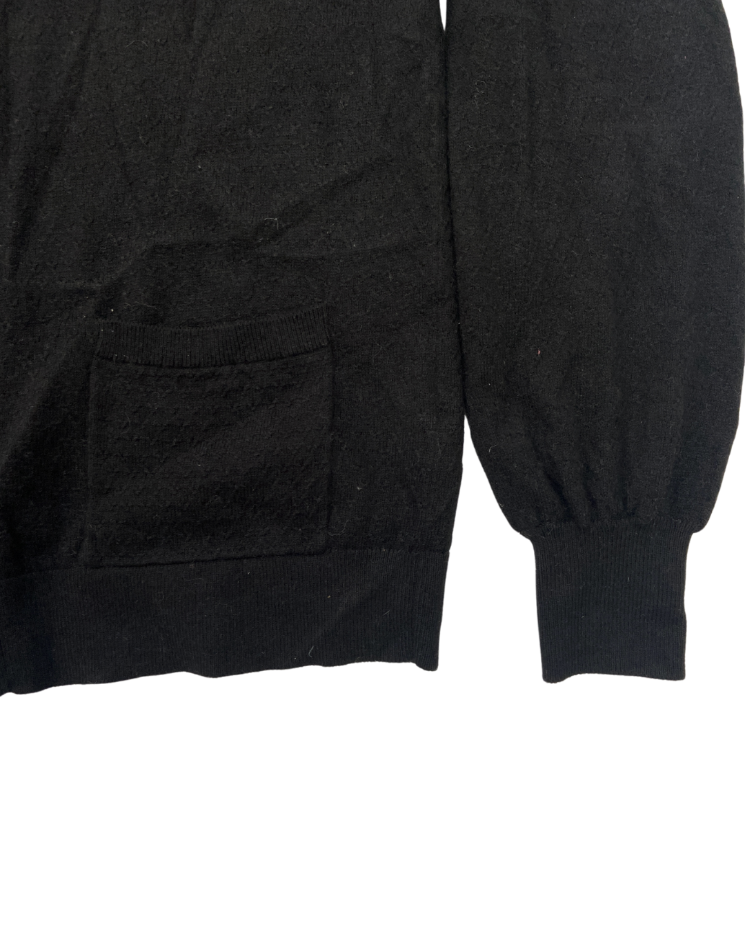 Fat Face Black Knit Cardigan