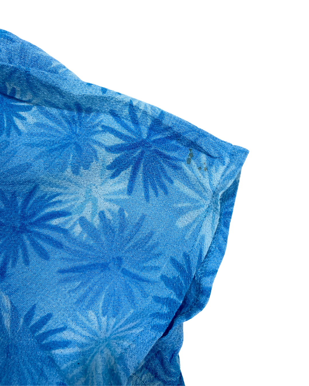 Blue Tropical Print Shirt