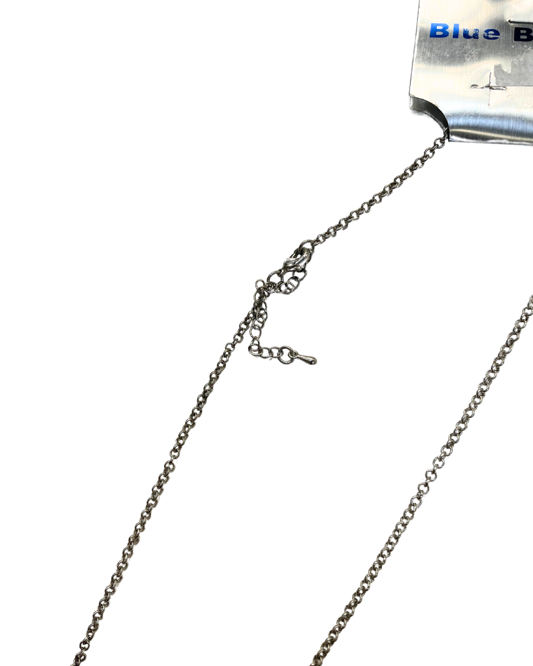 Silver Tone Bird Necklace