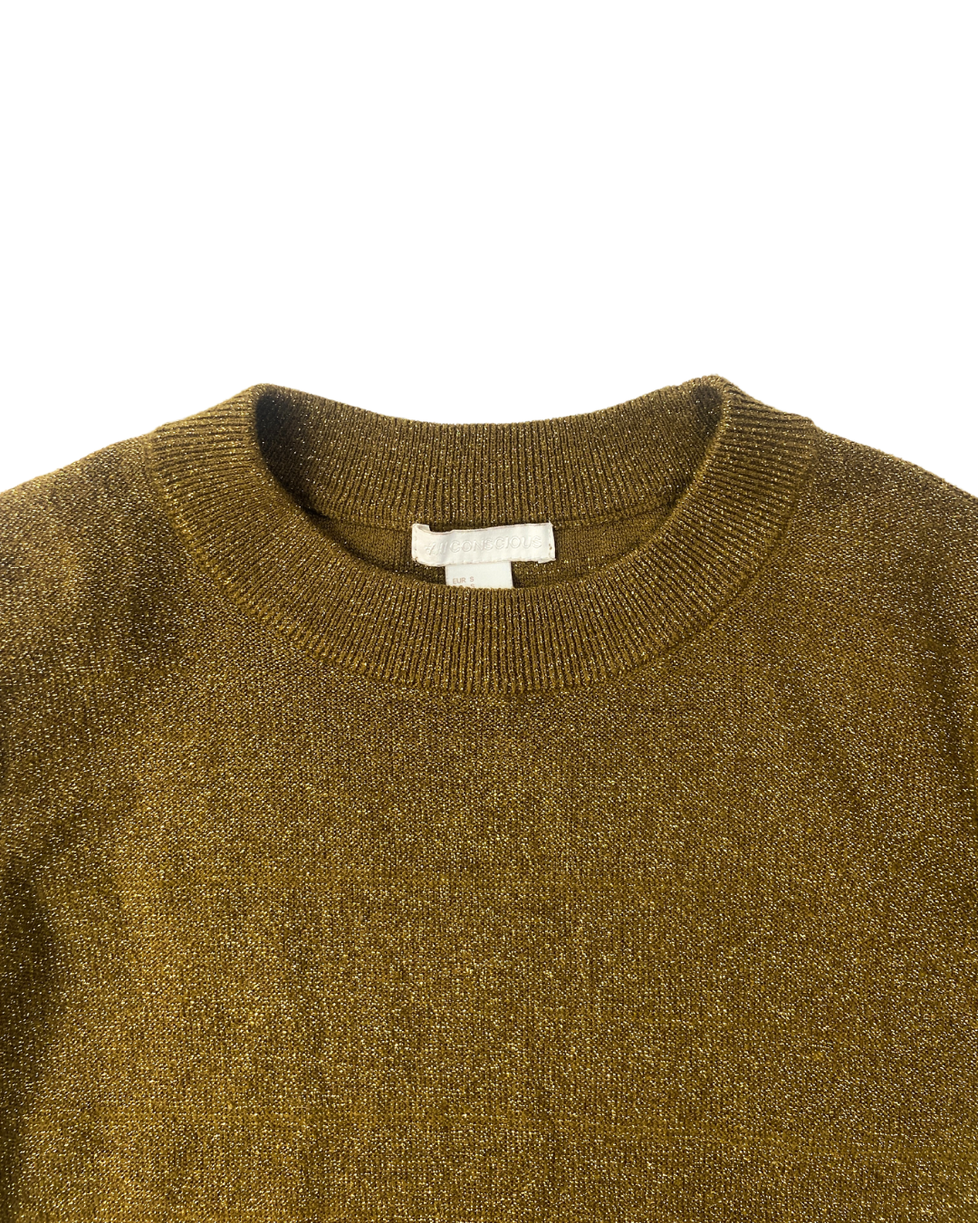 H&M Gold Glitter Jumper