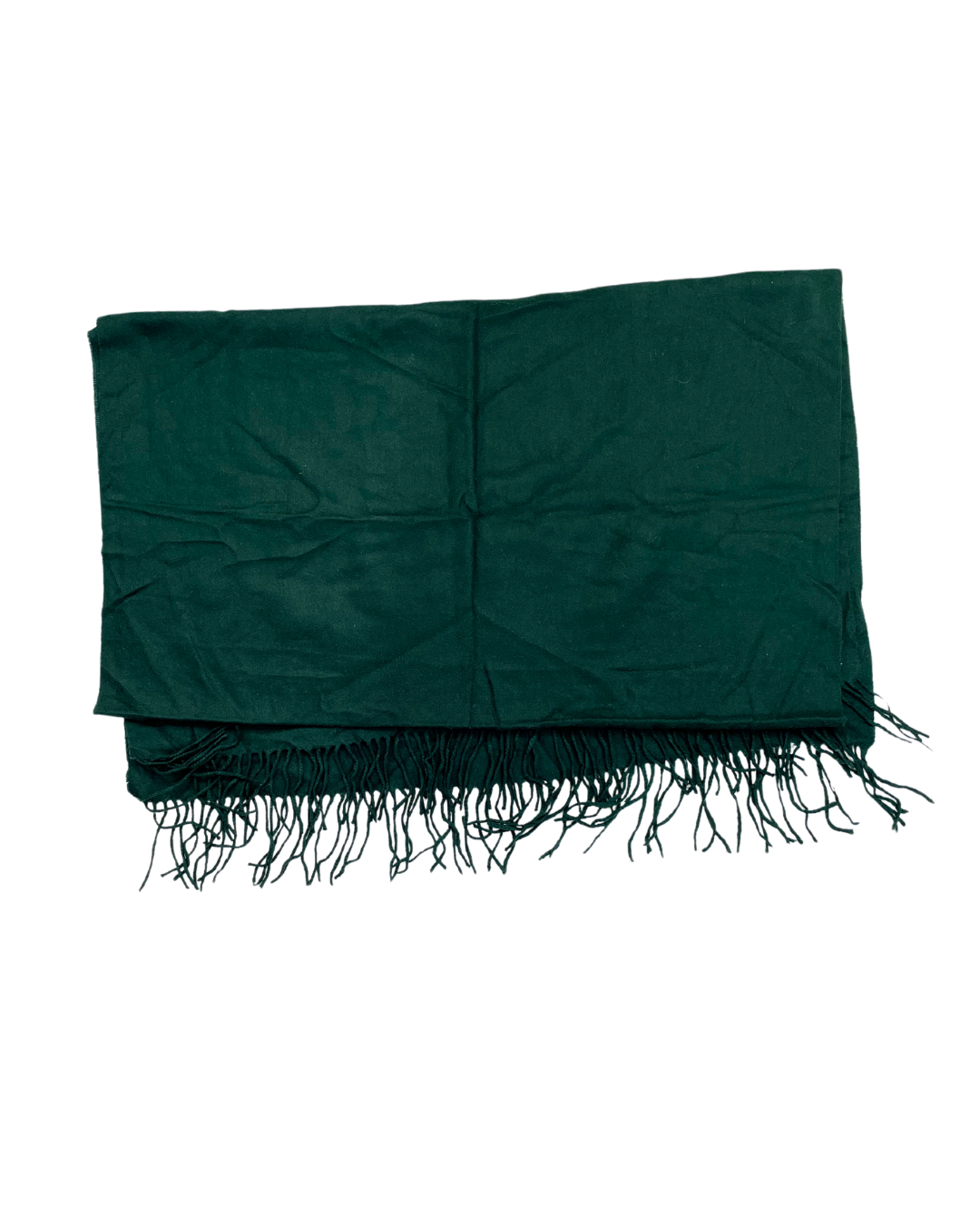 Green Fleece Scarf