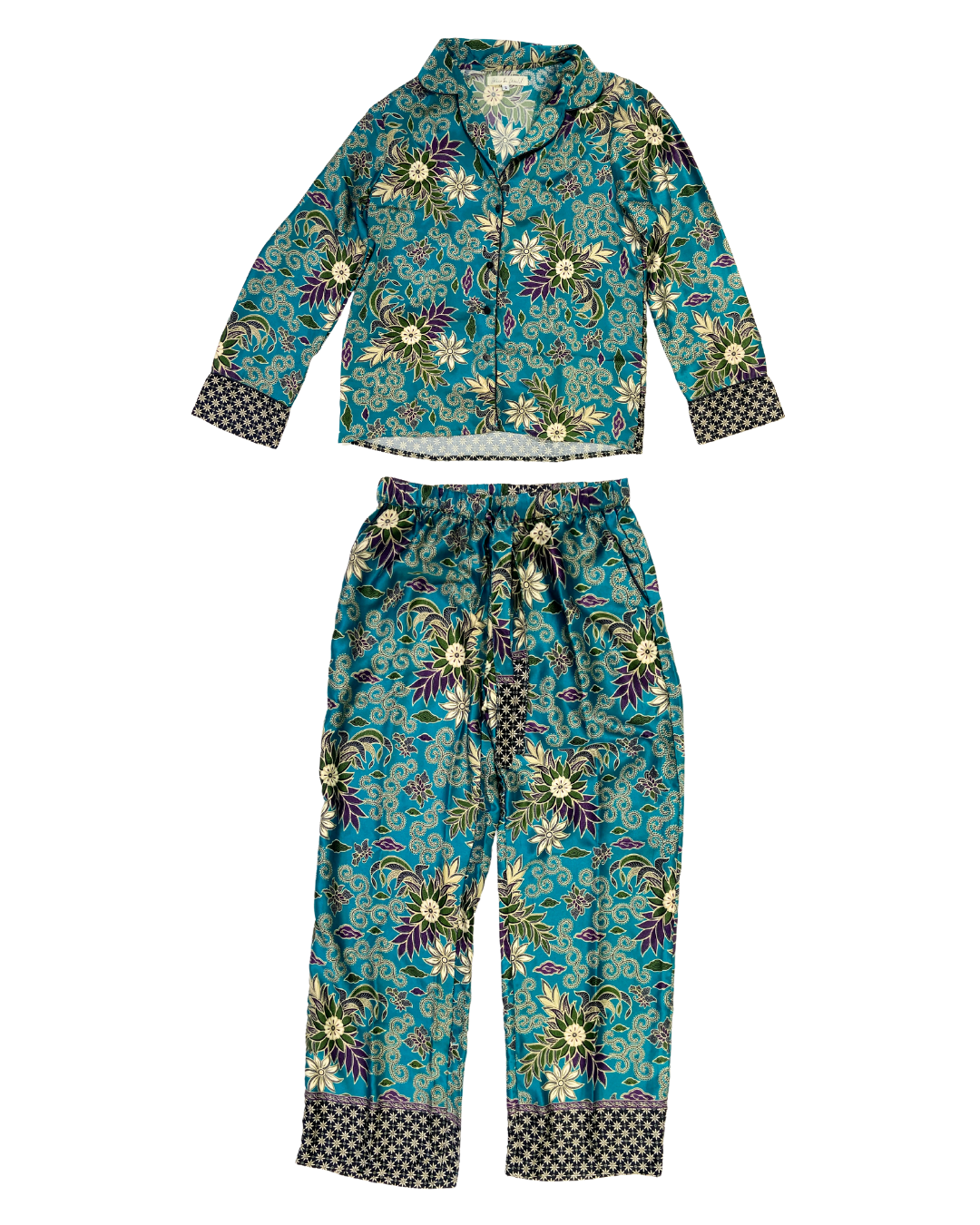 Wear the World Paisley Print Two-Piece Set