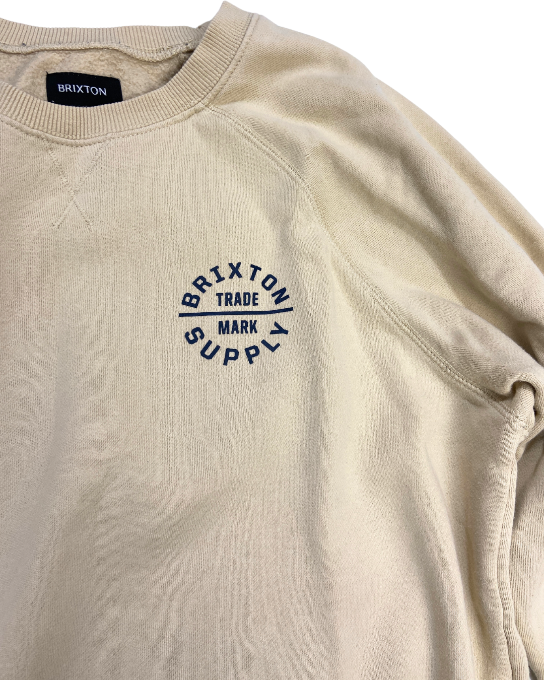 Brixton Beige Sweatshirt