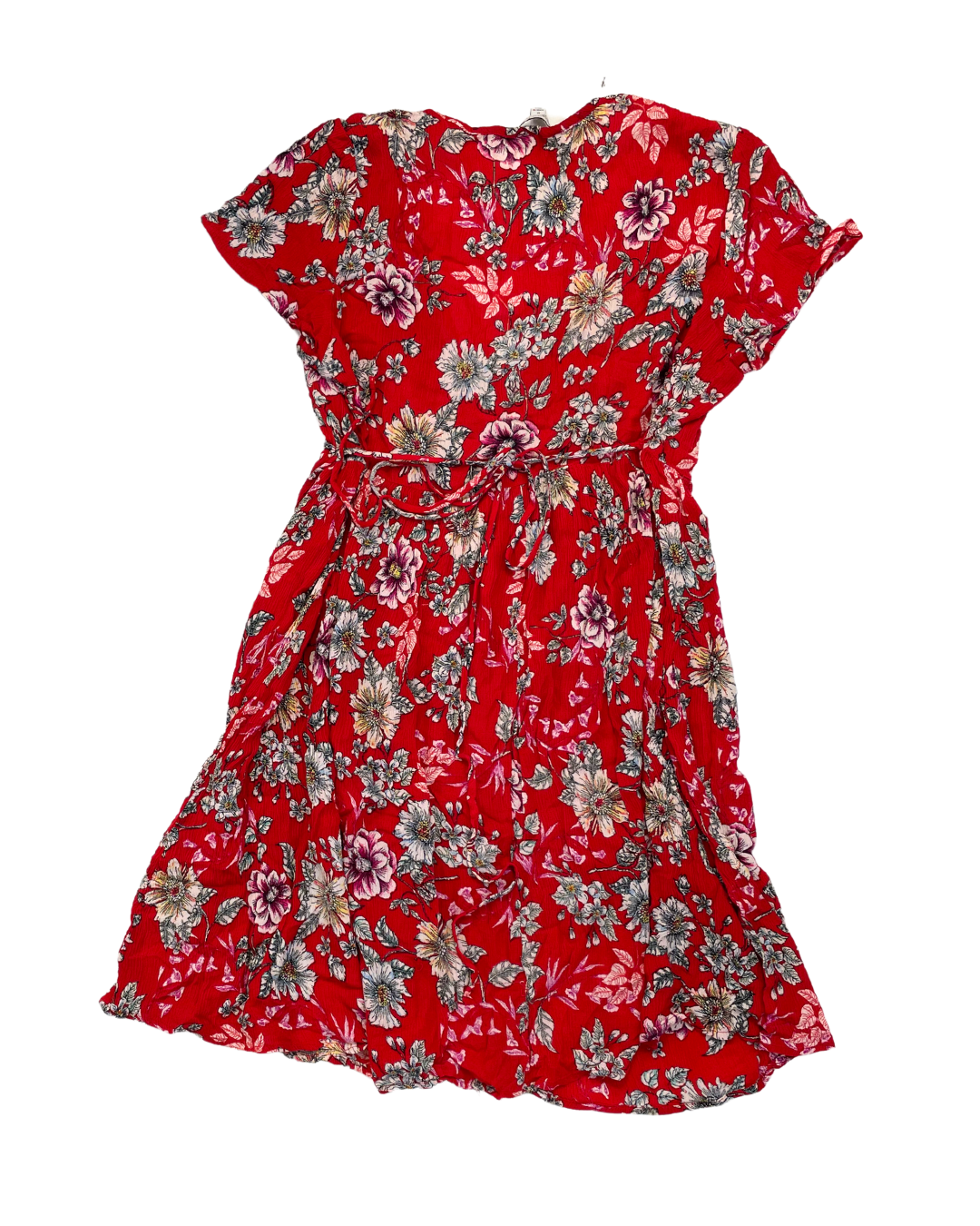 Patrons of Peace Red Floral Dress