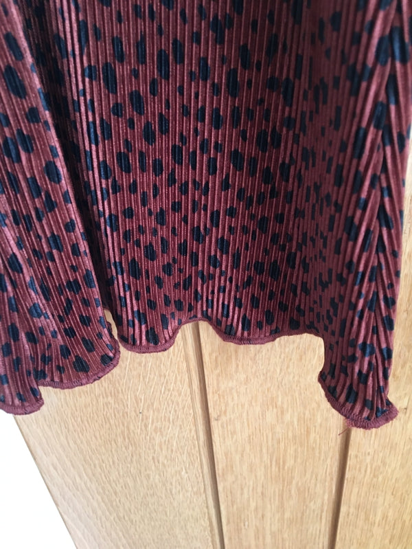 Preloved Topshop wide leg stretch flare trouser