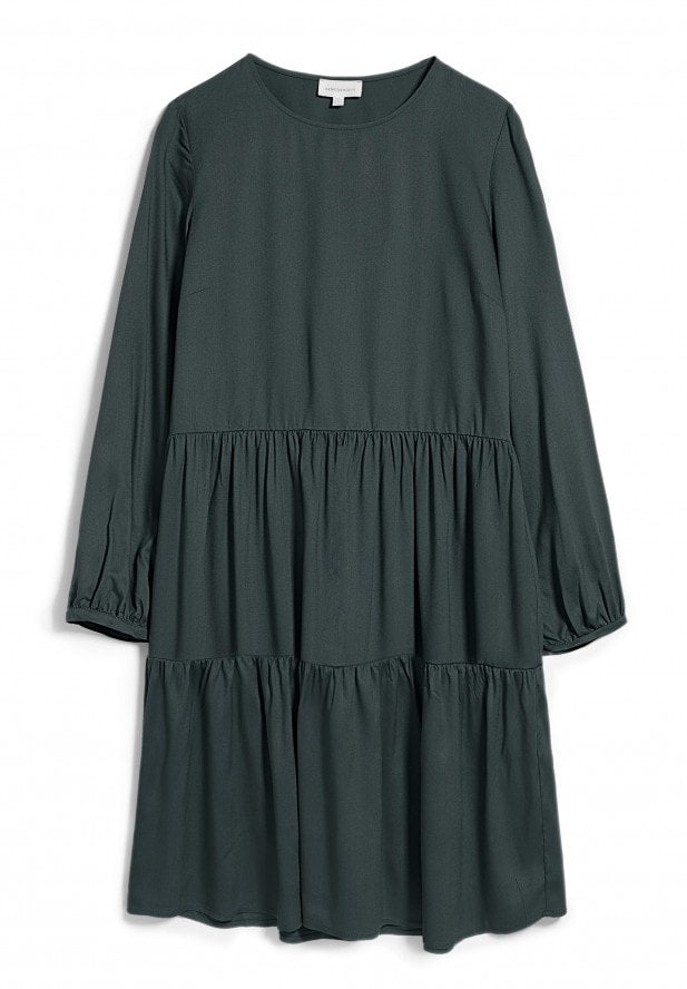 Preloved Mirelaa Dress in Vintage Green