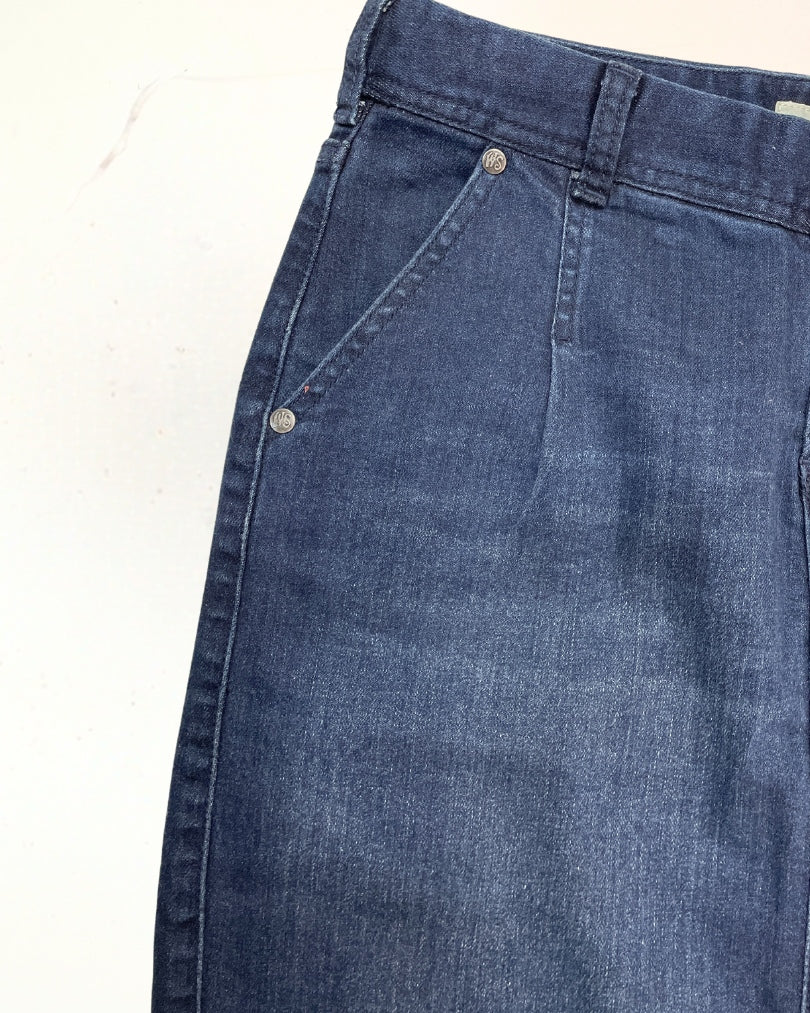 second hand White Stuff Denim Midi Skirt 8 OWNI