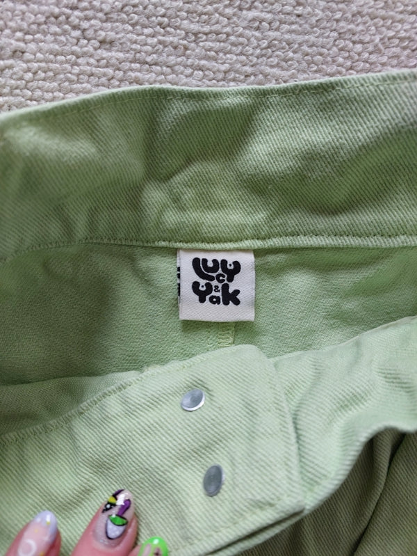 Preloved Lucy and Yak Addisons in Sour Apple Green