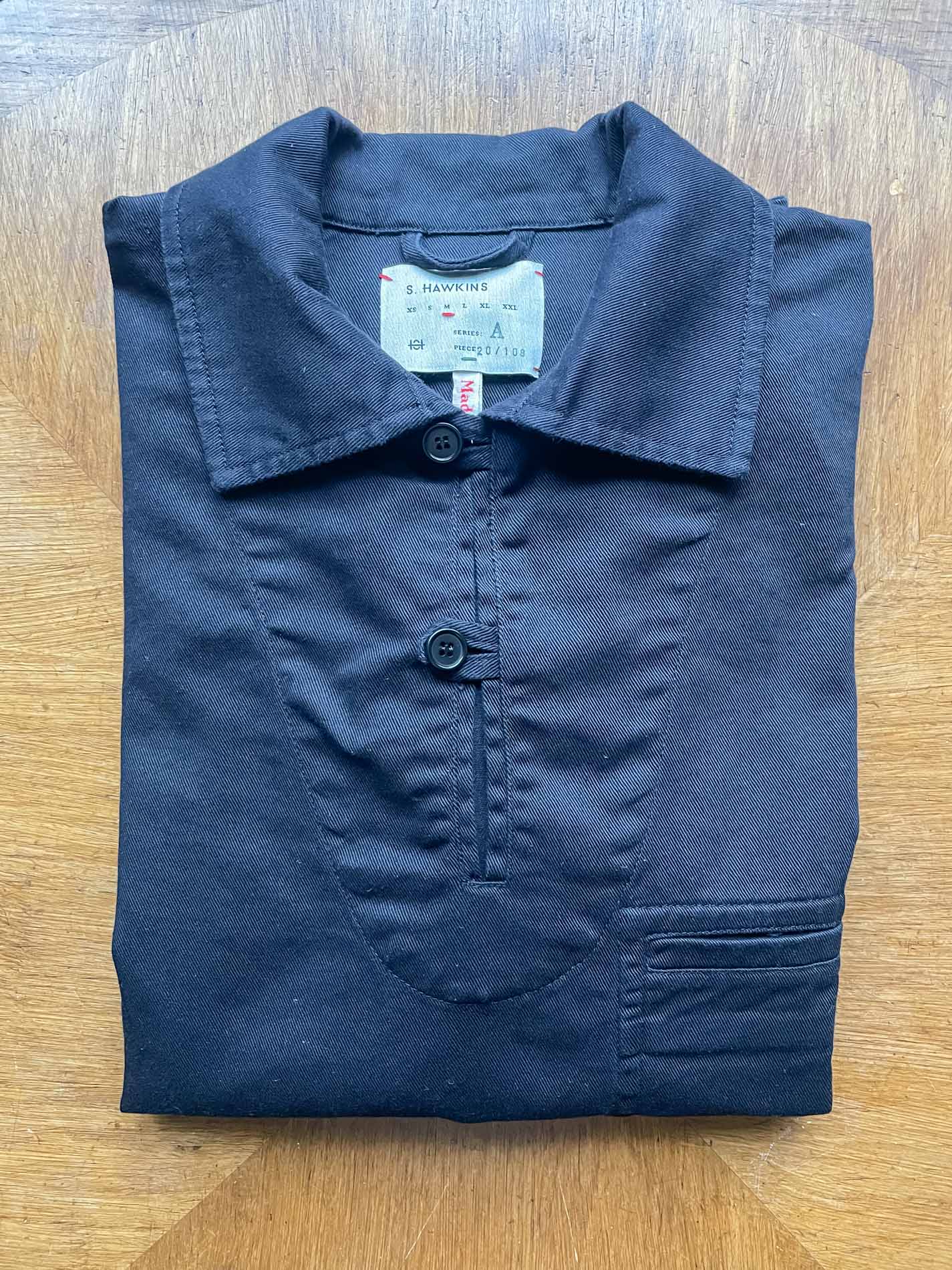 Preloved Anton Smock - Black Size M