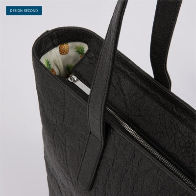 Preloved Textured Sequoia Zip Tote