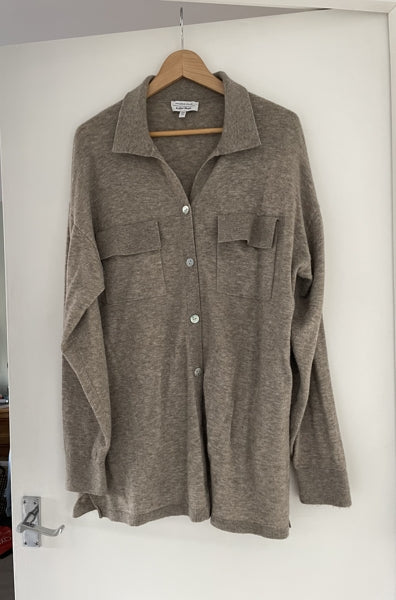 Preloved Button up wool shirt