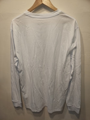Preloved He Shifts Dry Long Sleeve Tee in White