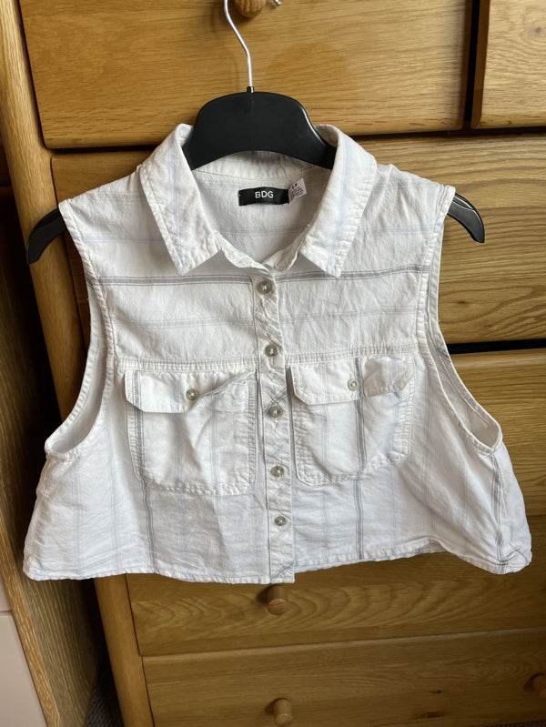 Preloved Cropped Shirt