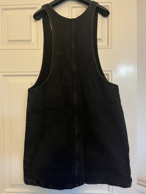 Preloved Denim Dungaree Dress