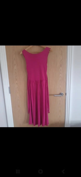 Preloved Hobbs Wrap Effect Sleeveless Dress