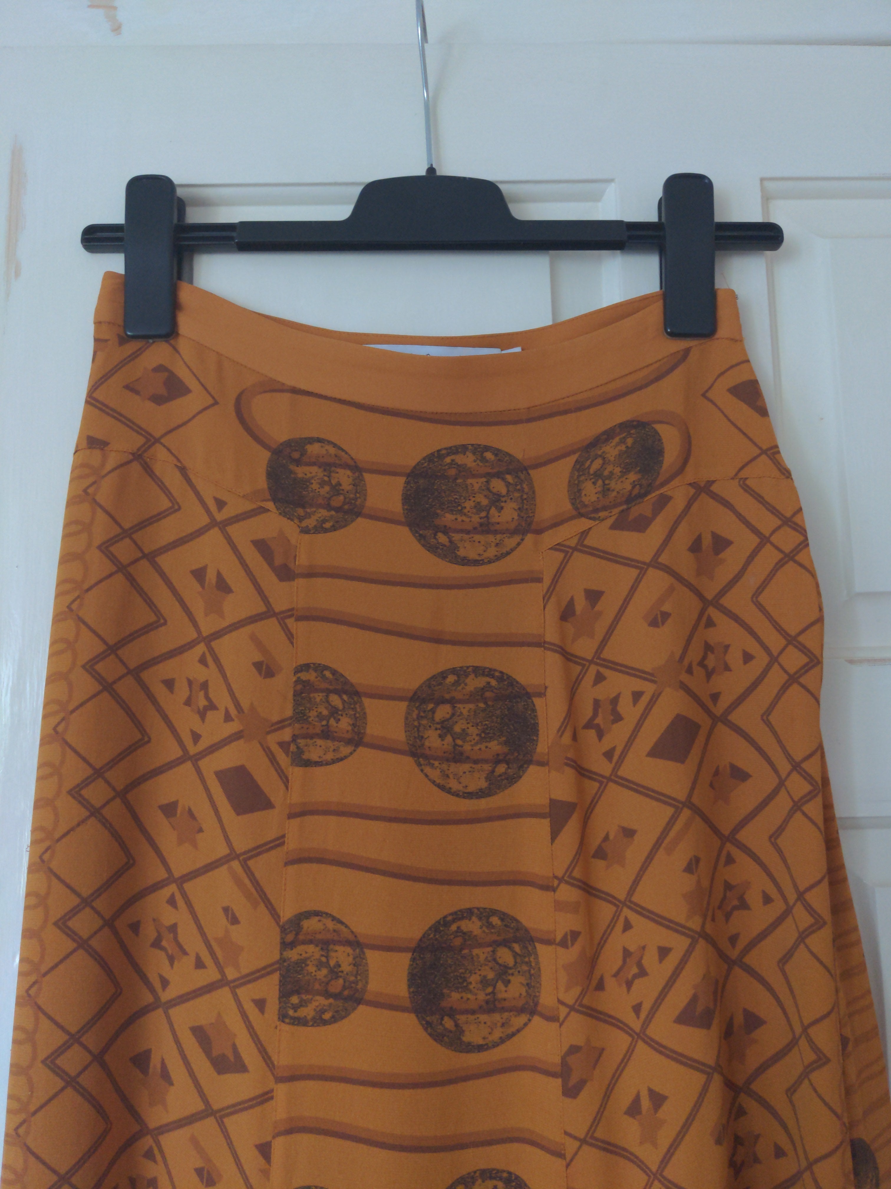 Preloved Silk Moon Skirt