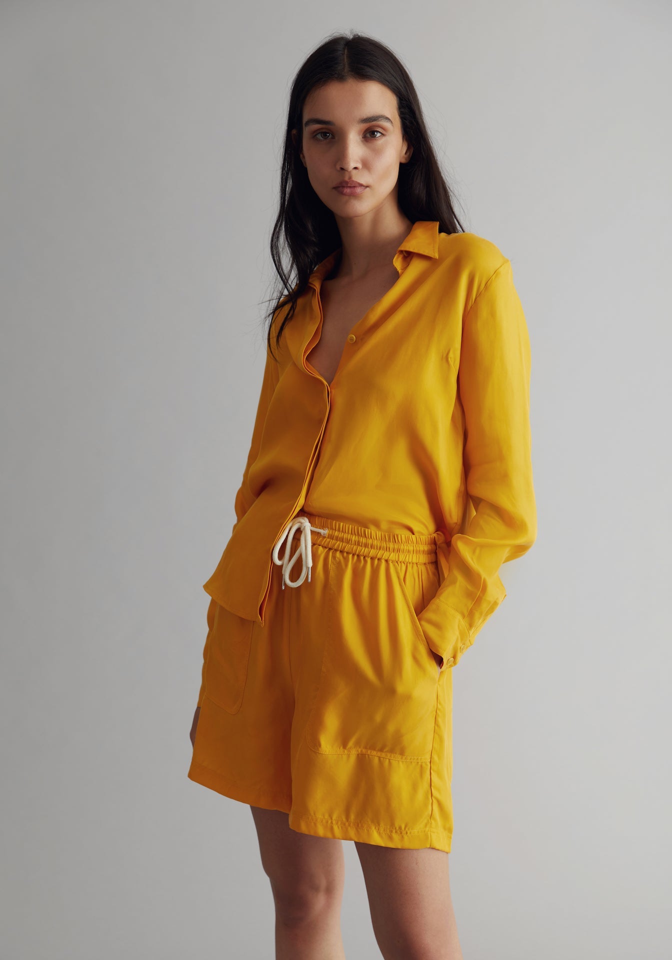 Preloved Kenji Shirt In Amber