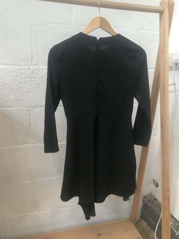 Preloved Black Dress with Embroidery