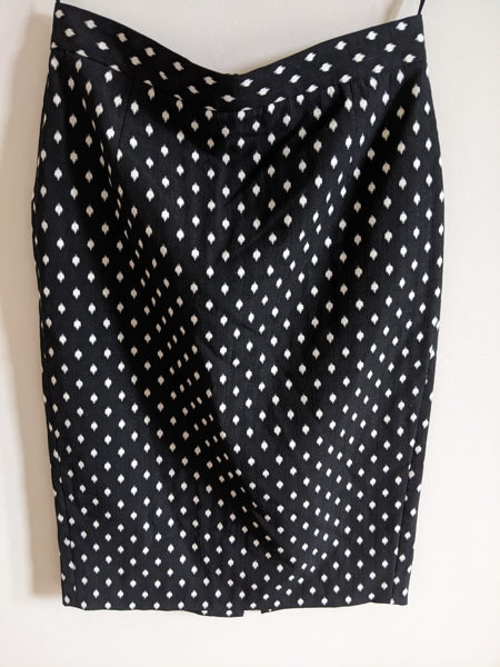 Preloved Spotty pencil skirt