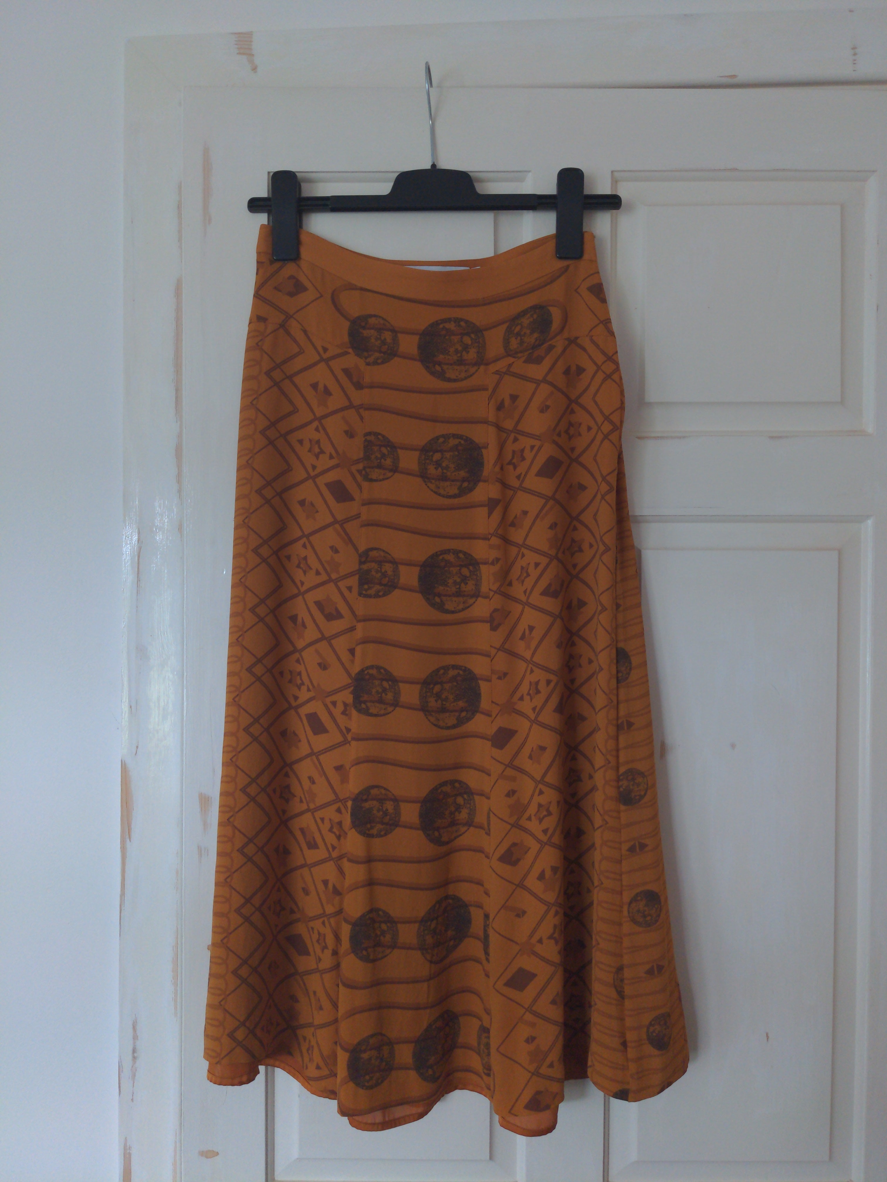Preloved Silk Moon Skirt