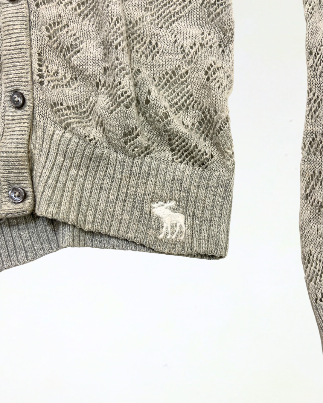 Abercrombie and Fitch Grey Cardigan