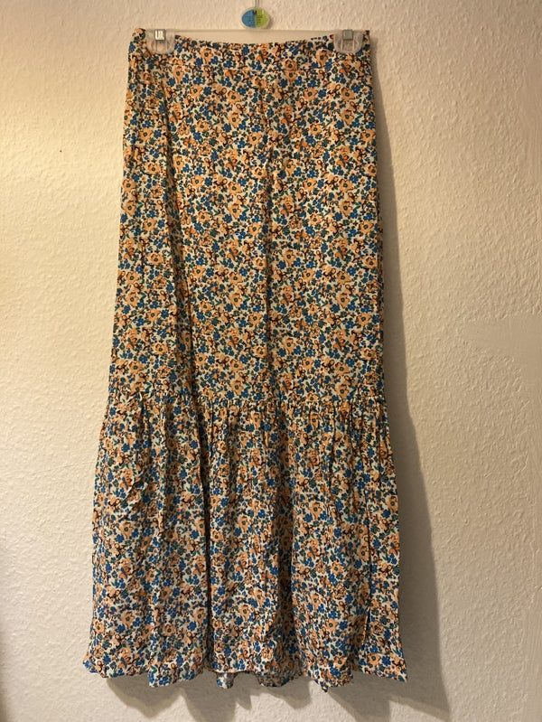 Preloved M&S floral maxi skirt